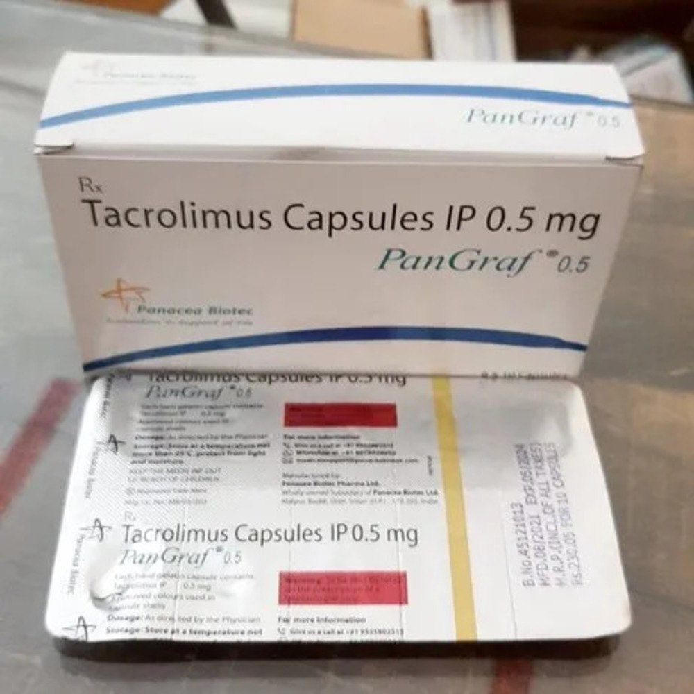 Pangraf Tacrolimus Capsule 0.5 mg