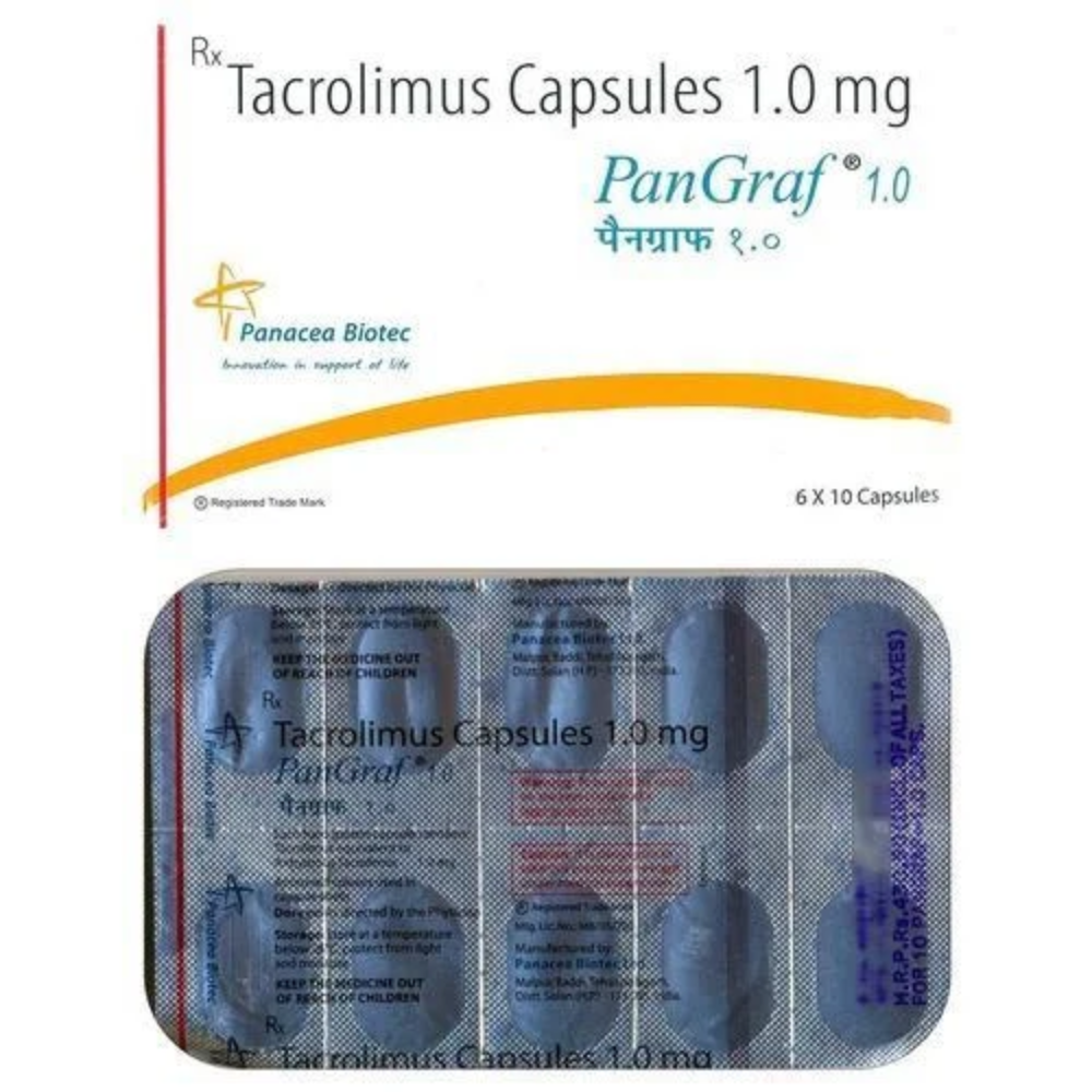 Pangraf Tacrolimus  Capsule 1mg