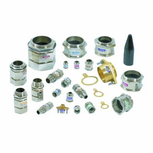Cable Metal Glands - Color: Silver