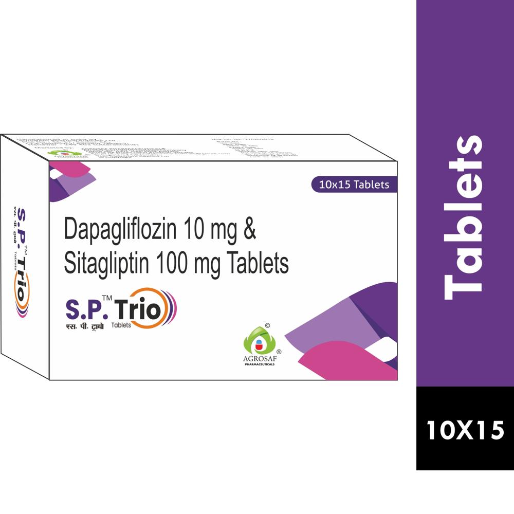 SP TRIO TABLET - sitagliptin 100mg+dapagliflozin 10mg