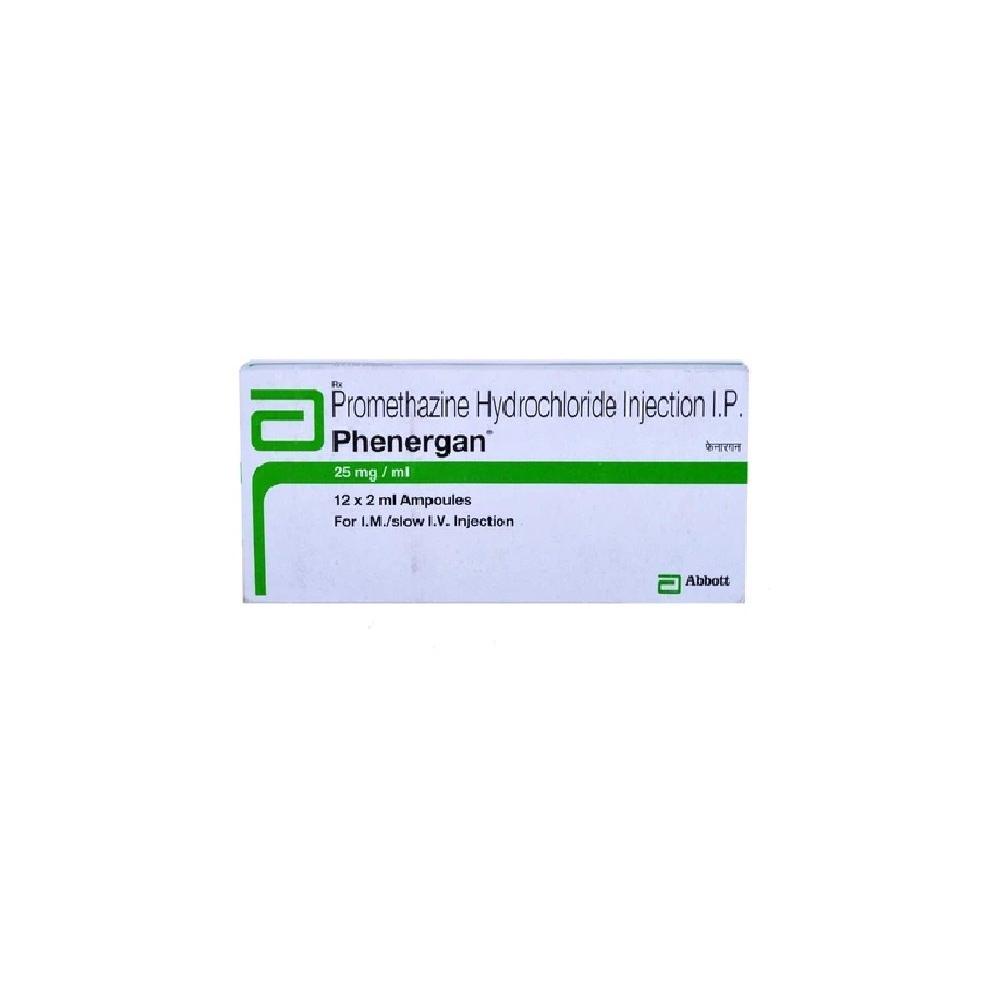 Phenergan Promethazine Injection 25mg - Shelf Life: 12 Months