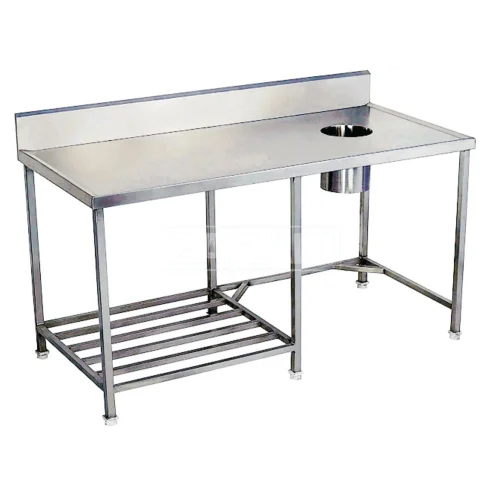 Ss Dish Landing Table - Capacity: 100 Kg