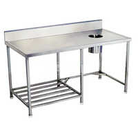 Ss Dish Landing Table - Capacity: 100 Kg