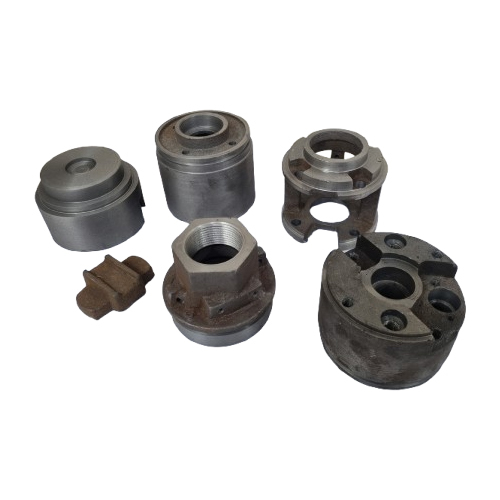 Submersible Pump Set Casting - Color: Grey