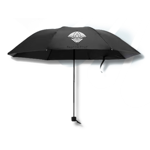 3 Fold Manual Ambrella - Color: Black