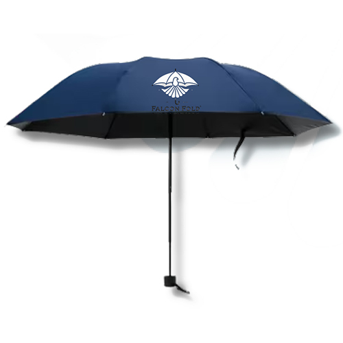 3 Fold Automatic Umbrella - Color: Blue