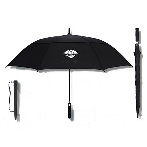 Black Golf Promotional Umbrella