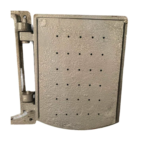 Cast Iron Boiler Gate - Color: Silver