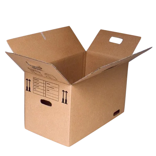 Rectangular Printed Corrugated Box - Coating Type: Laminated Coating