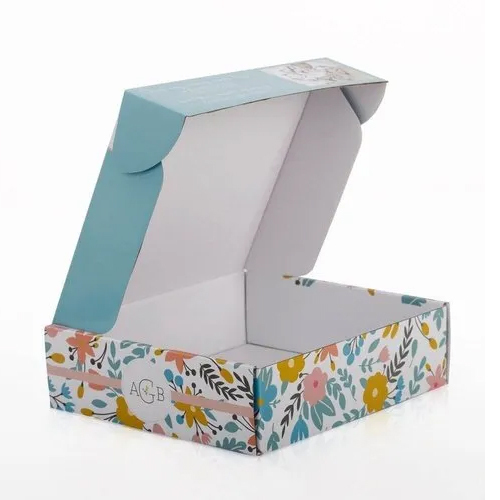 Die Cut Printed Corrugated Box - Coating Type: Gloss Varnish