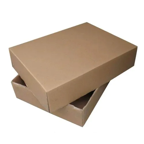 Rectangle Plain Corrugated Packaging Box