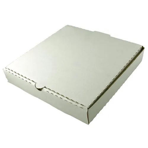 Plain White Pizza Box