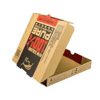 Printed Pizza Box - Coating Type: Matte Finish