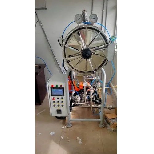 Cylindrical Horizontal 2 Drum Autoclave - Application: Hospital