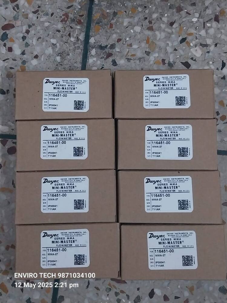 DWYER MMA-27 MMA Mini Master Flowmeter