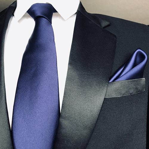 Men's Blue Color Tie