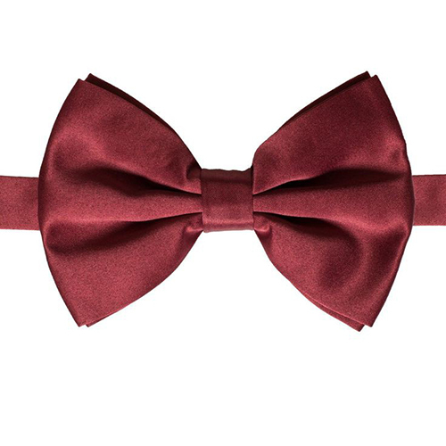 Men's Mehroon Color Bow