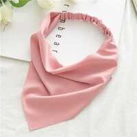 Ladies Pink Color Head Scarf - Color: Different Available