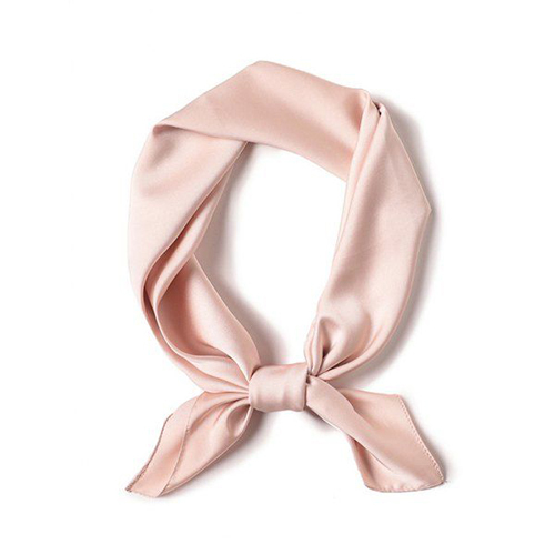 Ladies Pink Color Scarf