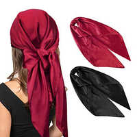Ladies Plain Head Scarf - Color: Different Available