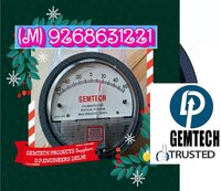Suppliers GEMTECH Differential Pressure Gauges in Indore (MP)