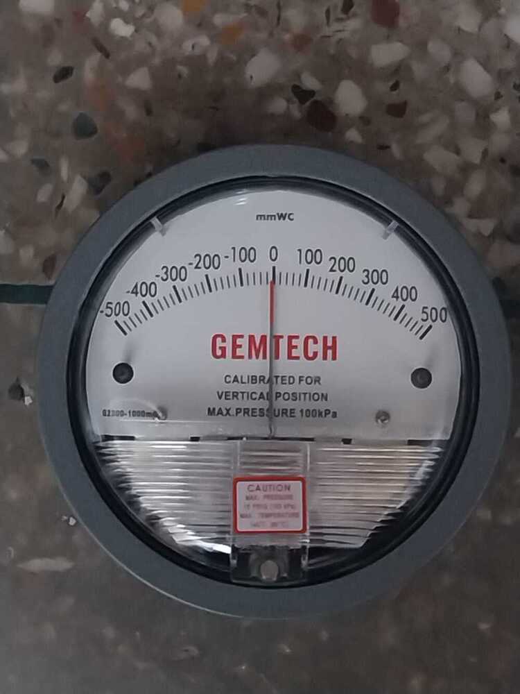 GEMTECH Differential Pressure Gauge In Panvel Maharashtra