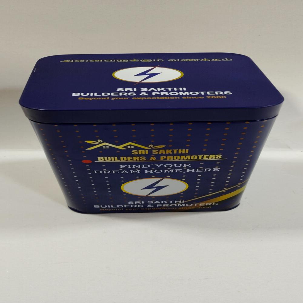 Wedding Return Gift Tins - Color: Blue