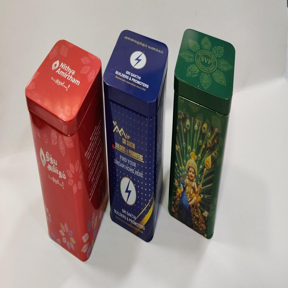 Wedding return gift tins 