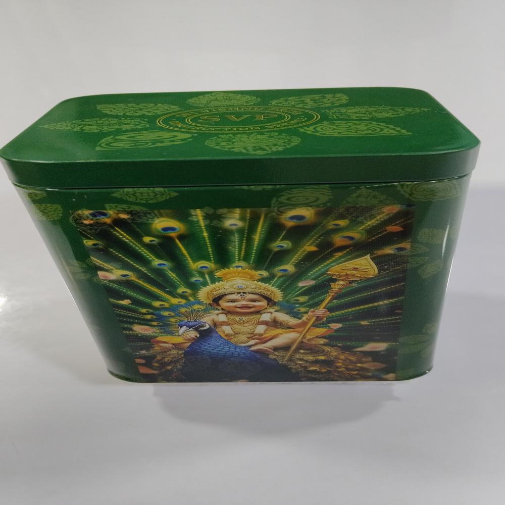 Wedding Return Gift Tins - Color: Green