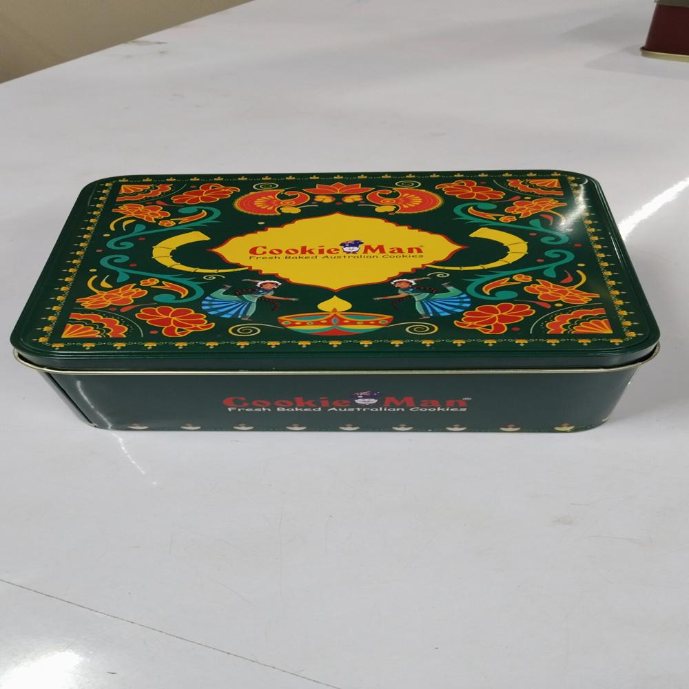 Happy Birthday printed metal tin containers 