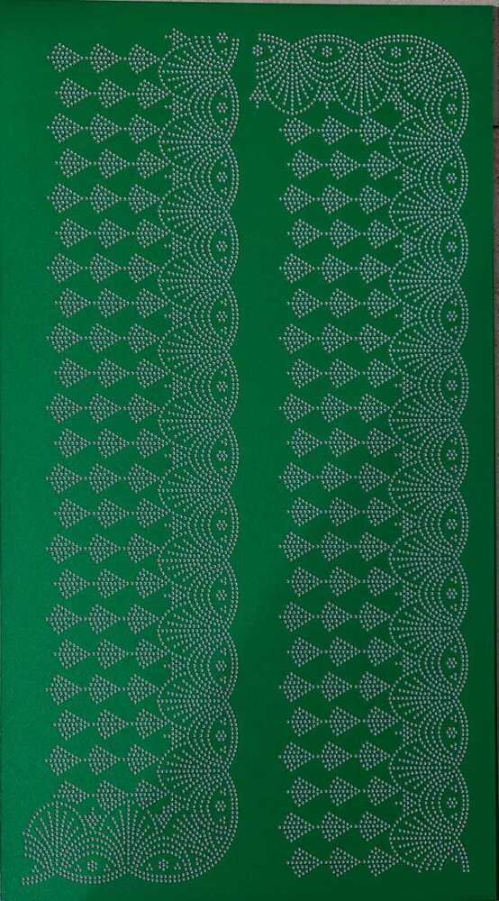 Hot Fix Die Cutting Sheet - Color: Green