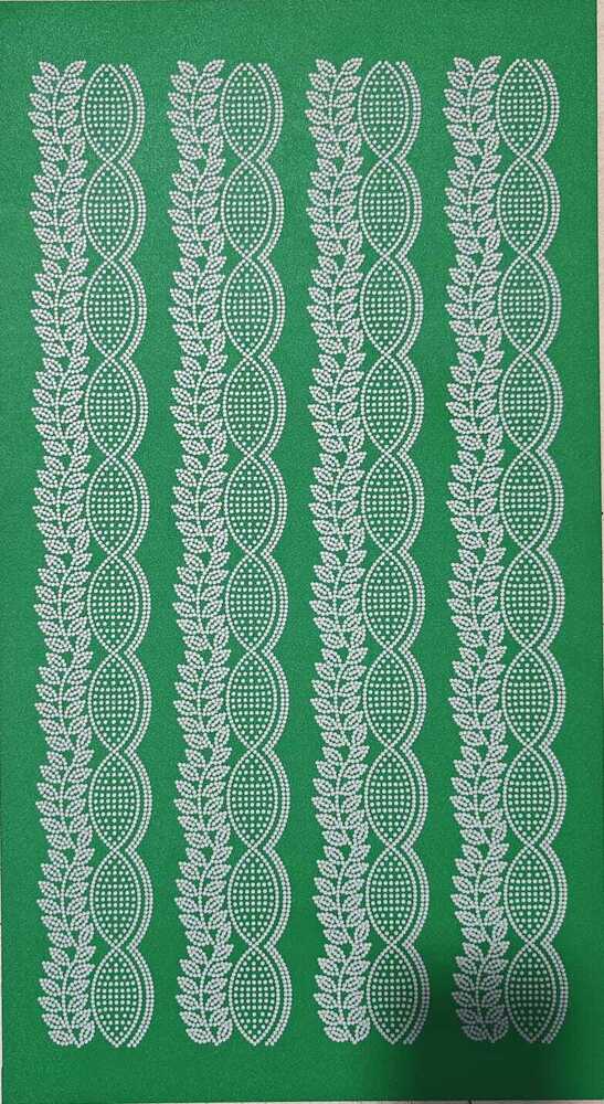 Hot Fix Die Cutting Sheet - Color: Green