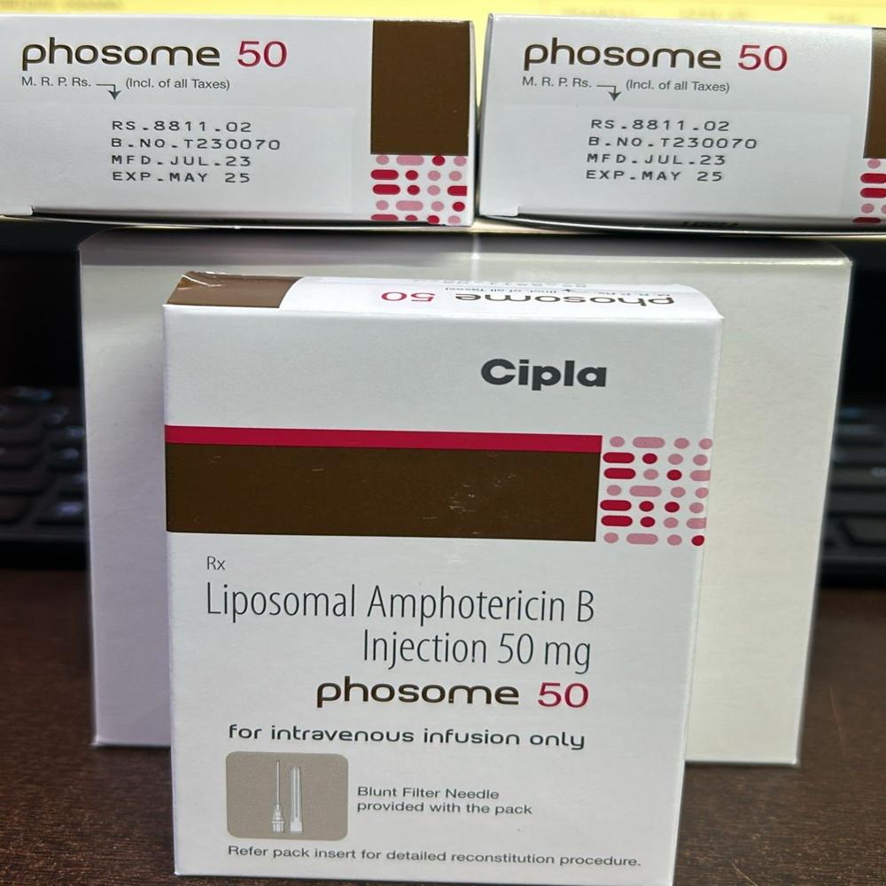 Phosome Liposomal Amphotericin B Injection 50mg