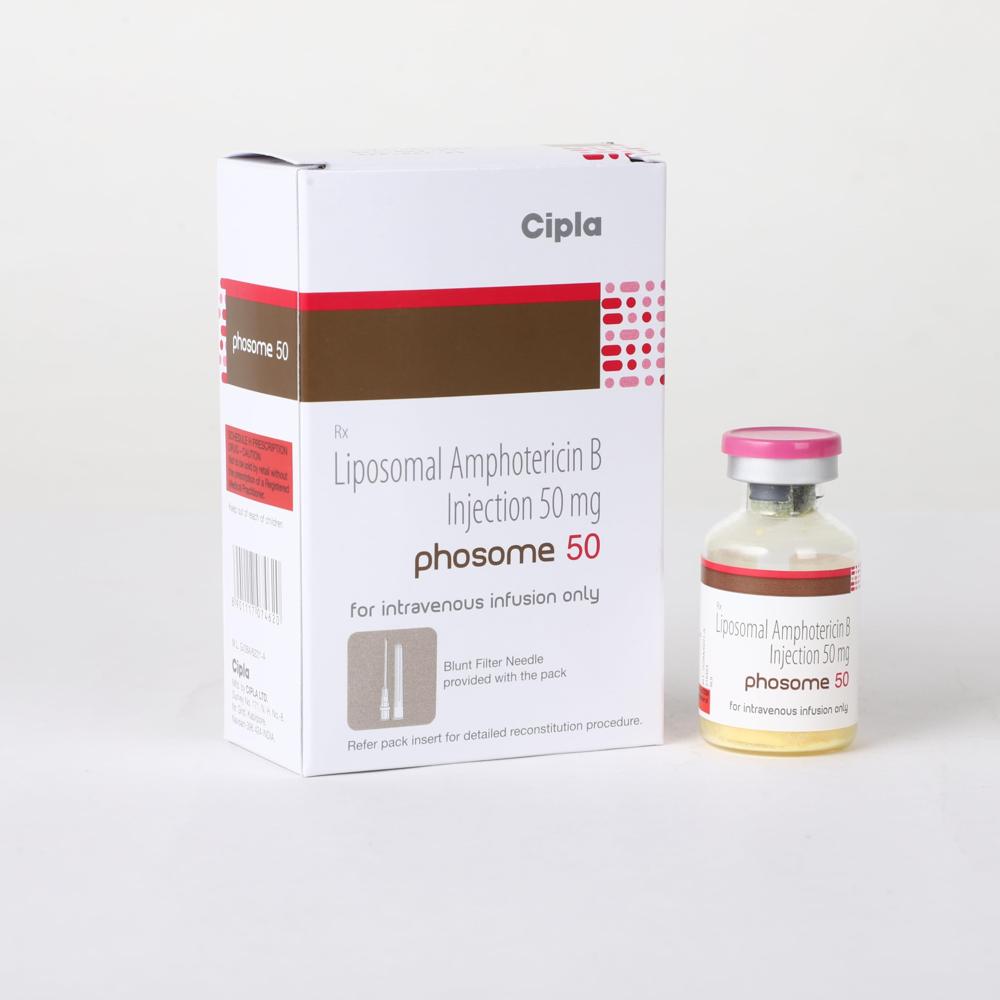 Phosome Liposomal Amphotericin B Injection 50mg