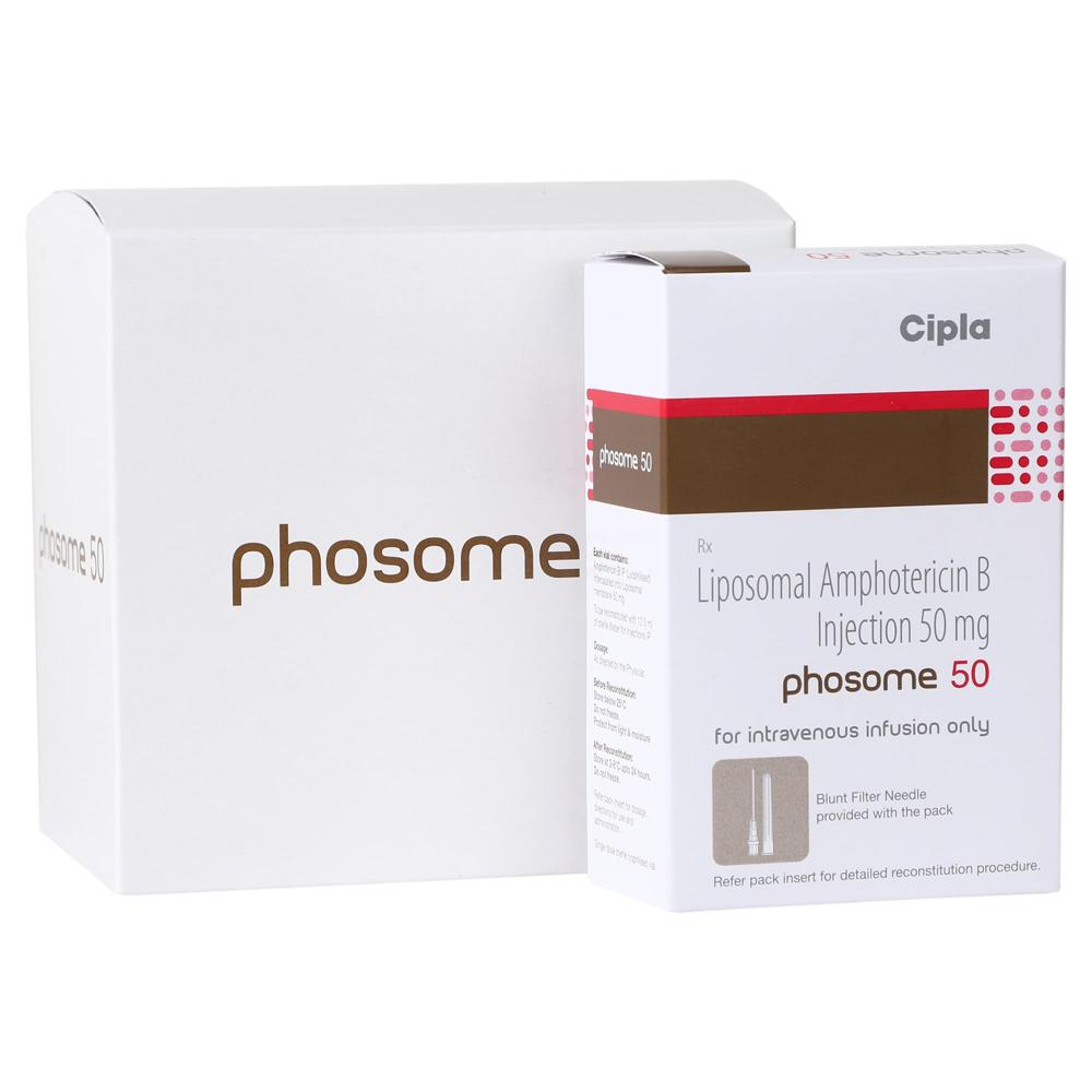 Phosome Liposomal Amphotericin B Injection 50mg