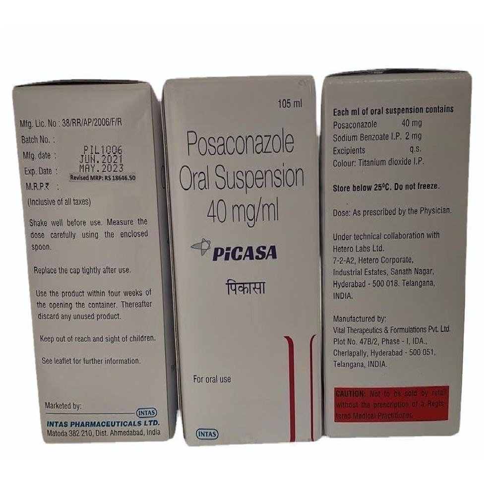 Picasa Posaconazole Oral Suspension 40mg