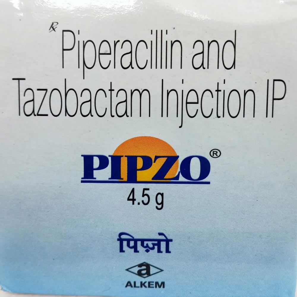 Pipzo Piperacillin & Tazobactum Injection 4.5gm - Grade: Medicine Grade