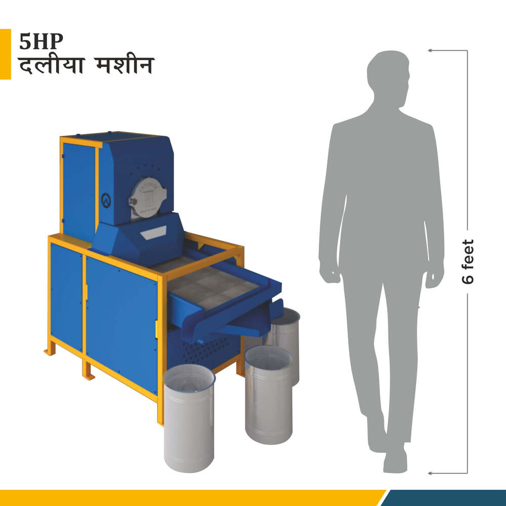 Heavy Duty 5HP Daliya Milling Machine