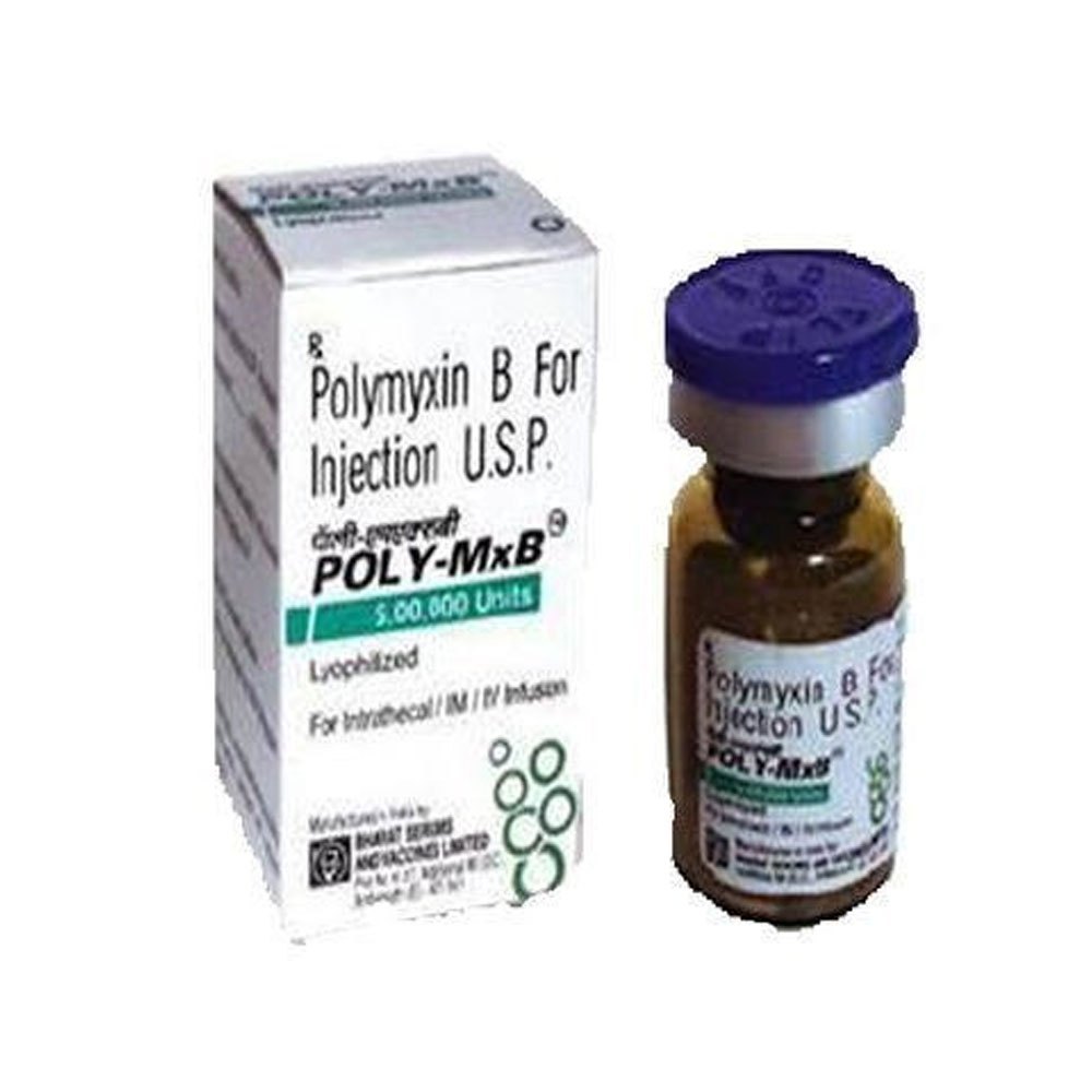 Poly Polymyxin B Injection 500000iu - Grade: Medicine Grade