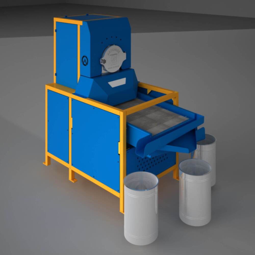 3hp Semi-automatic Daliya Machine With Blower & Grader - Automation Grade: Semi Automatic