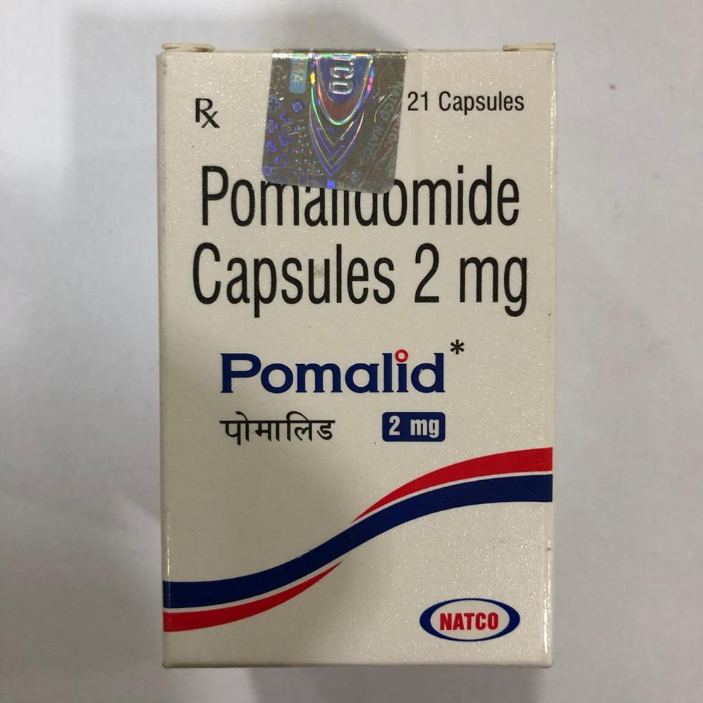 Pomalid Pomalidomide Capsule 2mg - Origin: India