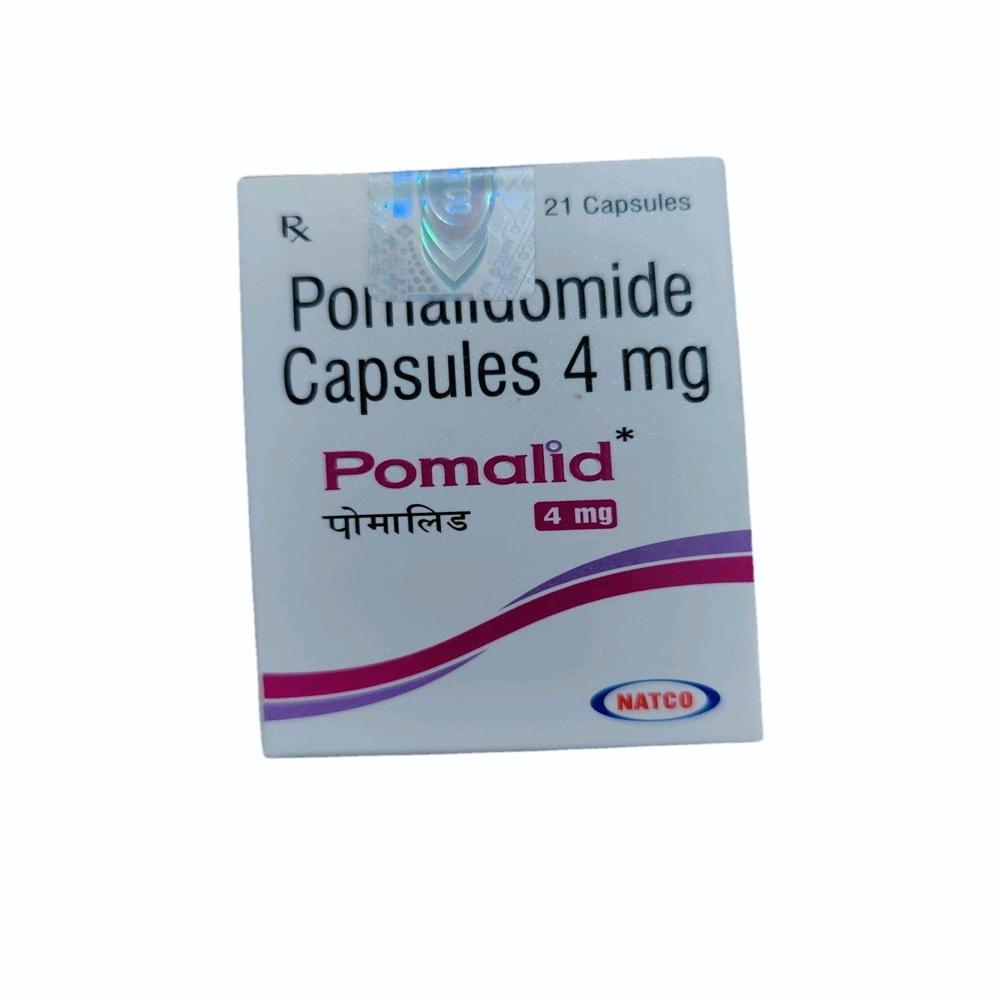 Pomalid Pomalidomide Capsule 4mg - Origin: India