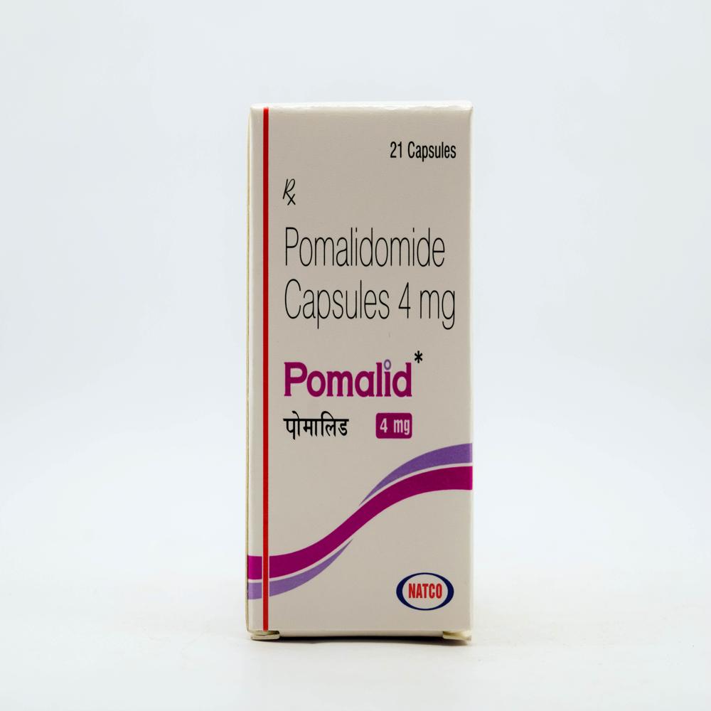 Pomalid Pomalidomide Capsule 4mg - Origin: India