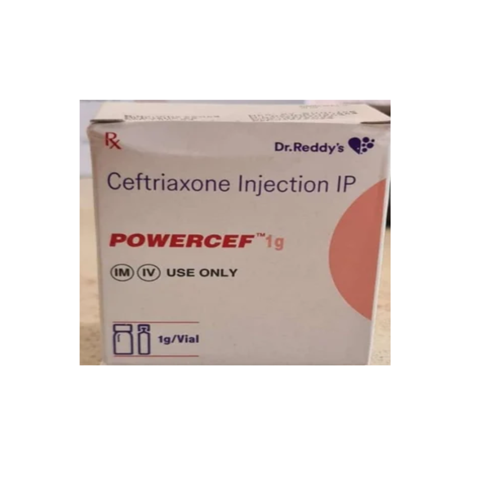 Powercef Ceftriaxone Injection 1g  