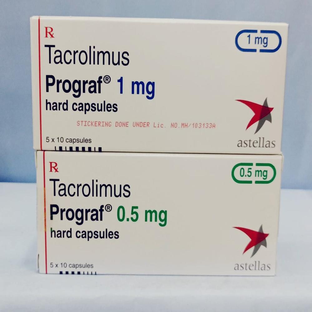 Prograf Tacrolimus Capsule 0.5mg - Drug Type: General Medicines