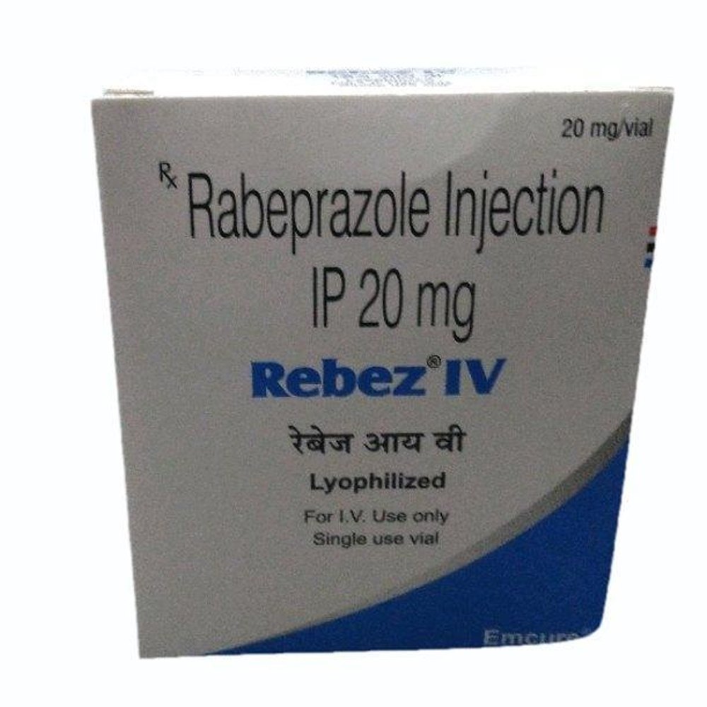 Rebez IV Rabeprazole Injection 20mg