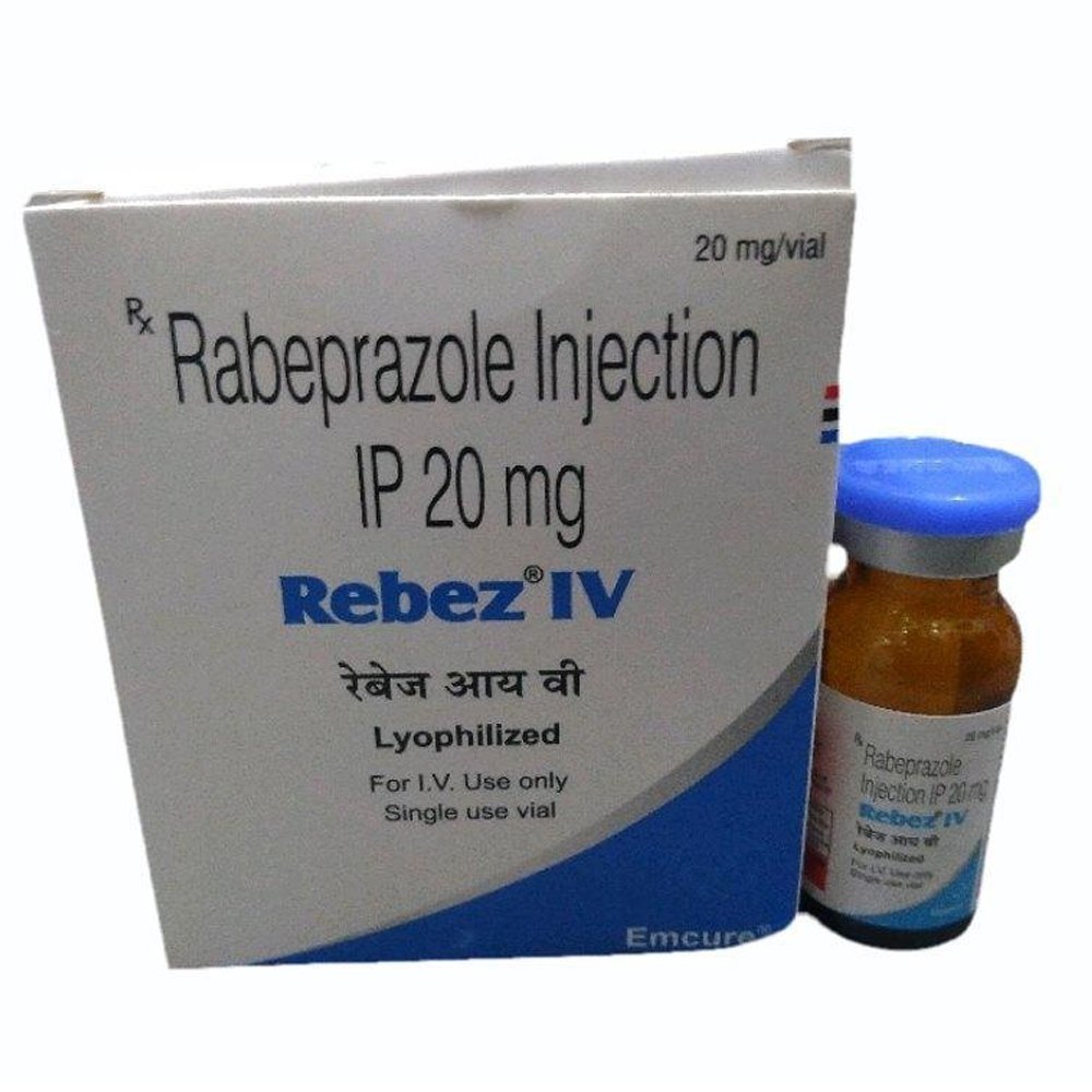 Rebez IV Rabeprazole Injection 20mg