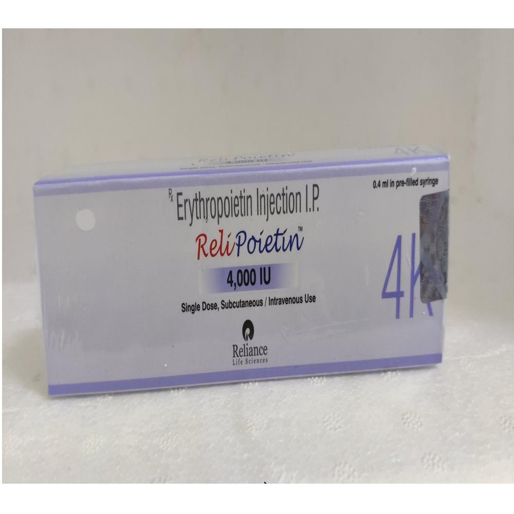 Relipoietin  Erythropoietin Alfa Injection 4000IU