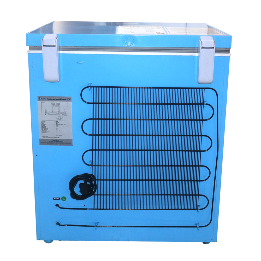 Deep Freezer Chest - Horizontal - Color: Blue