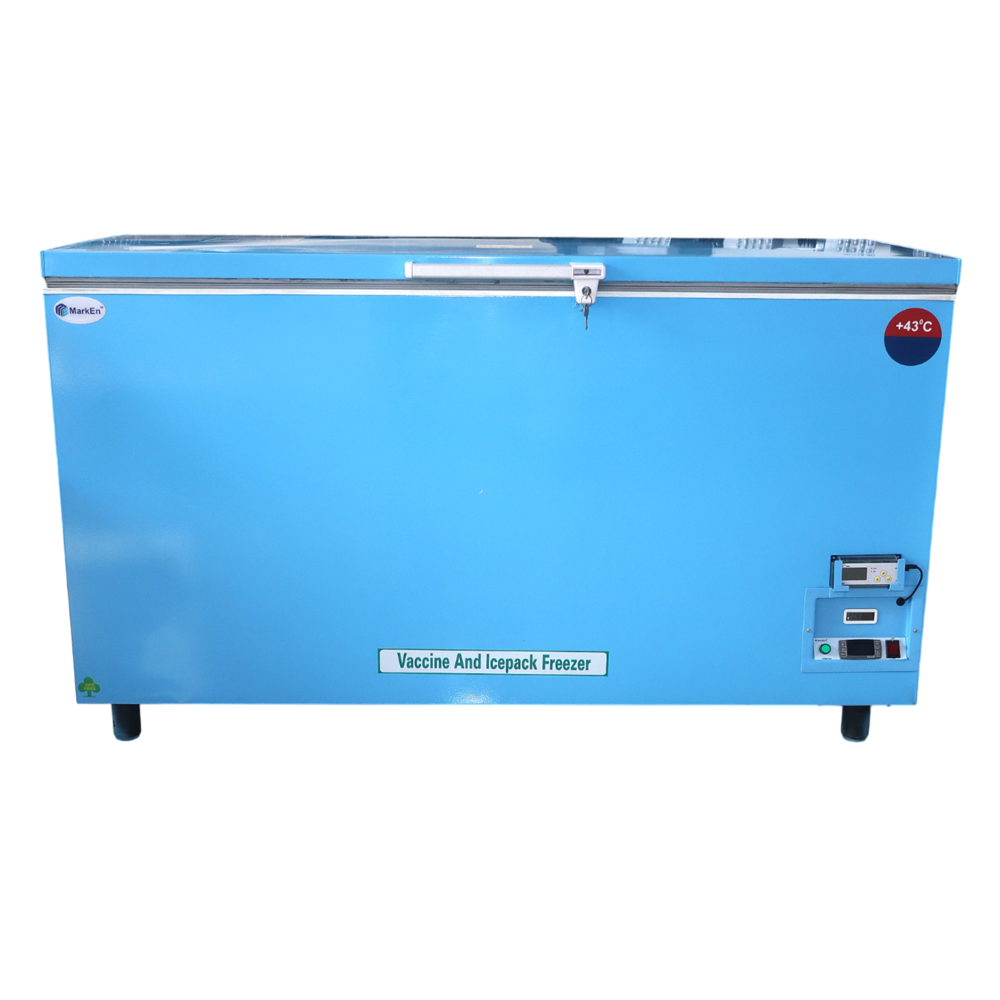 Deep Freezer Chest - Horizontal - Color: Blue